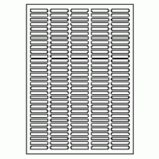 458 - Label Size 35mm x 6mm - 155 labels per sheet